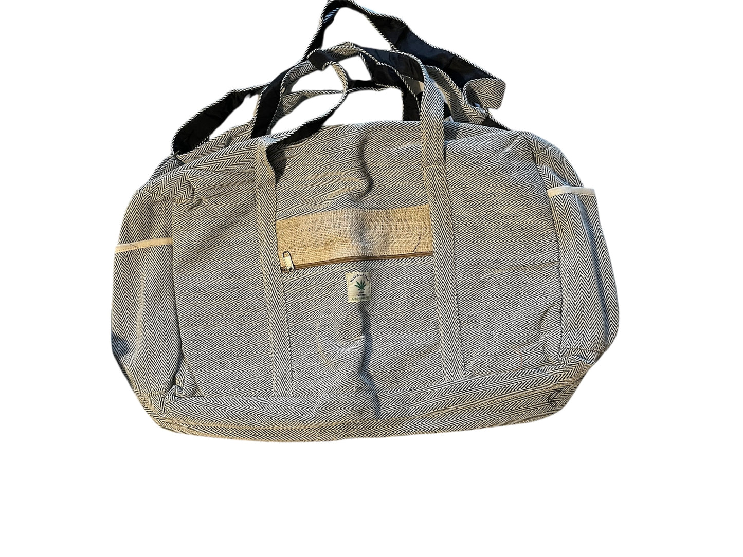 Hemp & cotton holdall bag