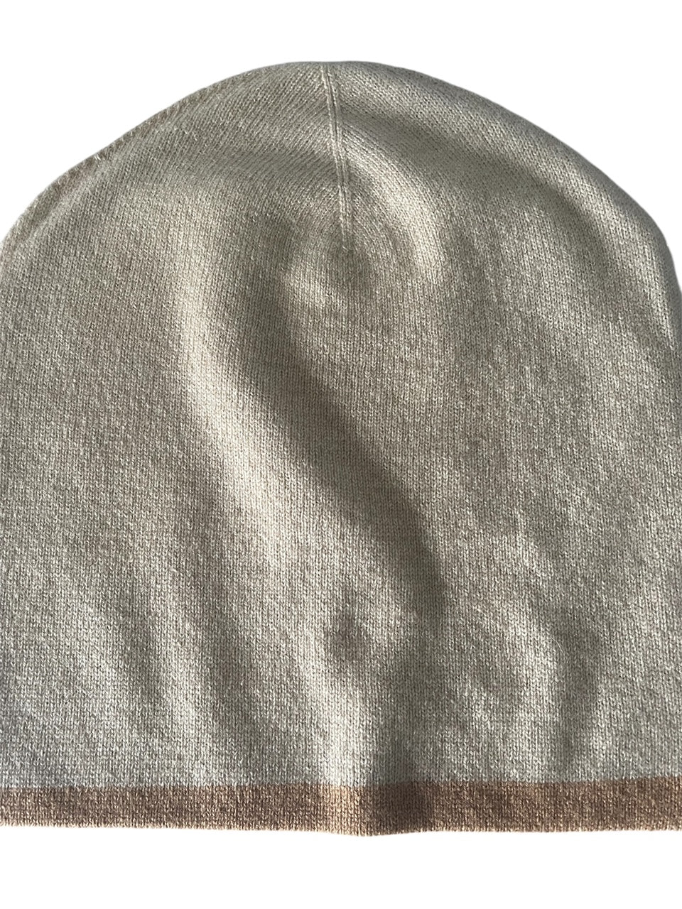 Bonnet tricoté 100 % cachemire
