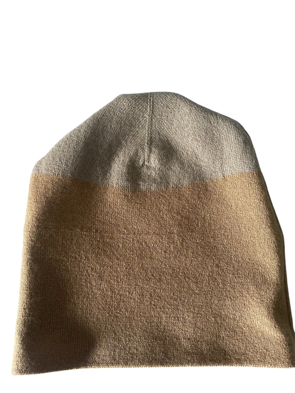 Bonnet tricoté 100 % cachemire