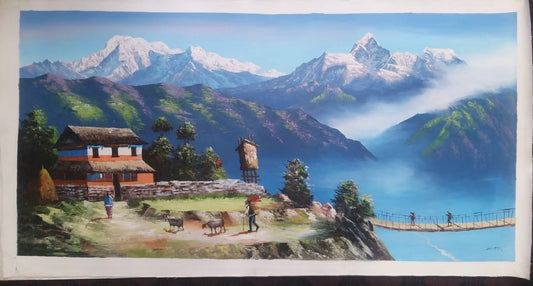 Handmade Mount Annapurna