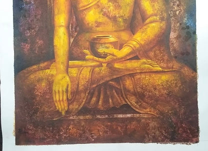 Handmade Buddha Painting