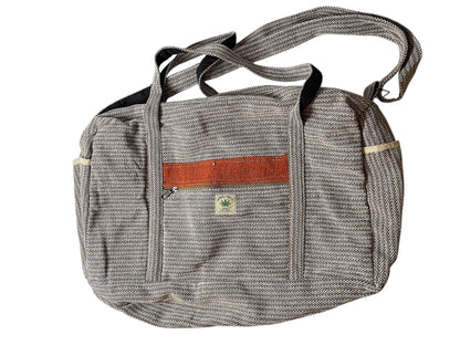 Hemp & cotton holdall bag