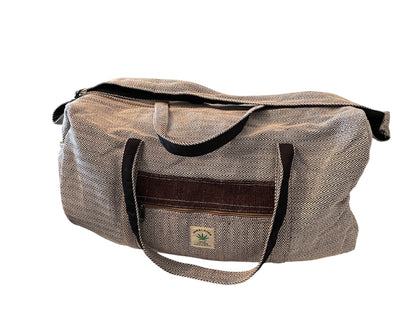 Hemp & cotton holdall bag