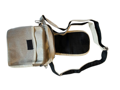 Mini Hemp Side Bag -Natural & Durable