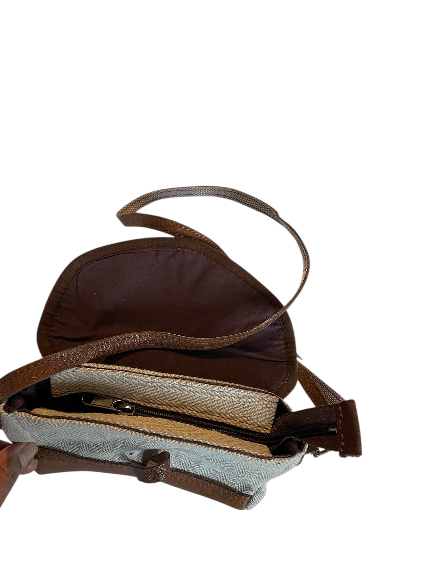 Hemp, Cotton & Leather Blend Bag – Unique & Stylish