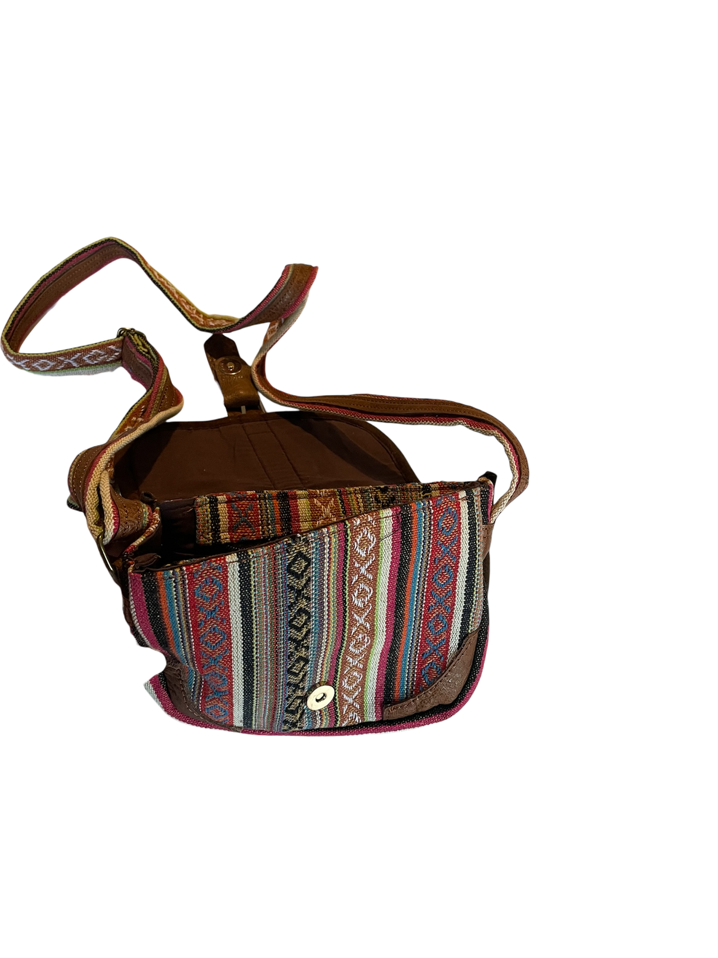 Hemp, Cotton & Leather Blend Bag – Unique & Stylish