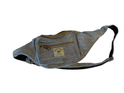 Adjustable straps 100% hemp Crossbody bag