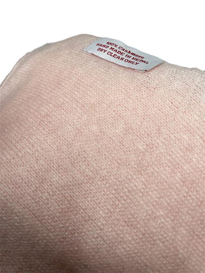 Cashmere Knitted Felted 12GG Shawls