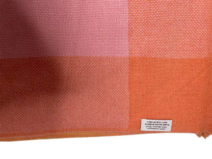 Multicoloured Designer Cashmere Blend Throw