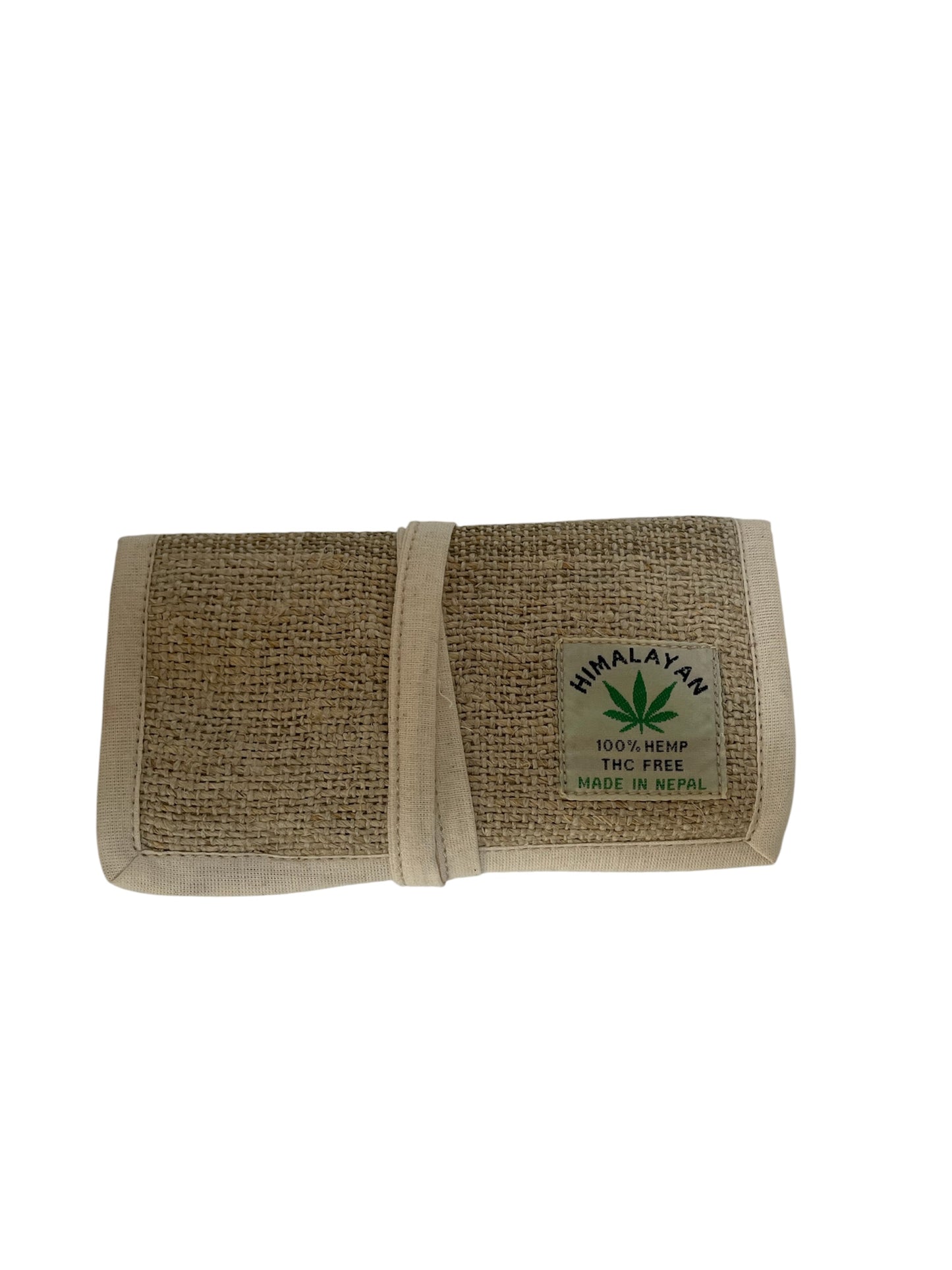 Handcrafted Hemp Tobacco Pouch, Natural & Durable Storage