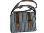 Petit sac bandoulière en cuir mélangé