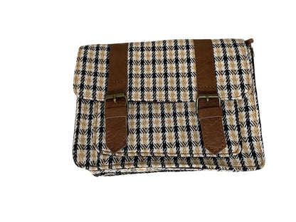 Petit sac bandoulière en cuir mélangé