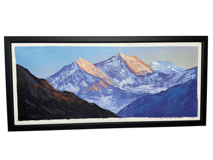 Mount Kanchenjunga Himalayan Landscape Painting