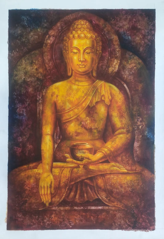 Handmade Buddha Painting