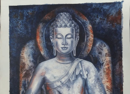 Buddha handmade Painting