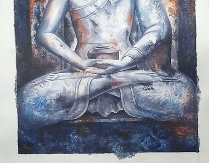 Buddha handmade Painting