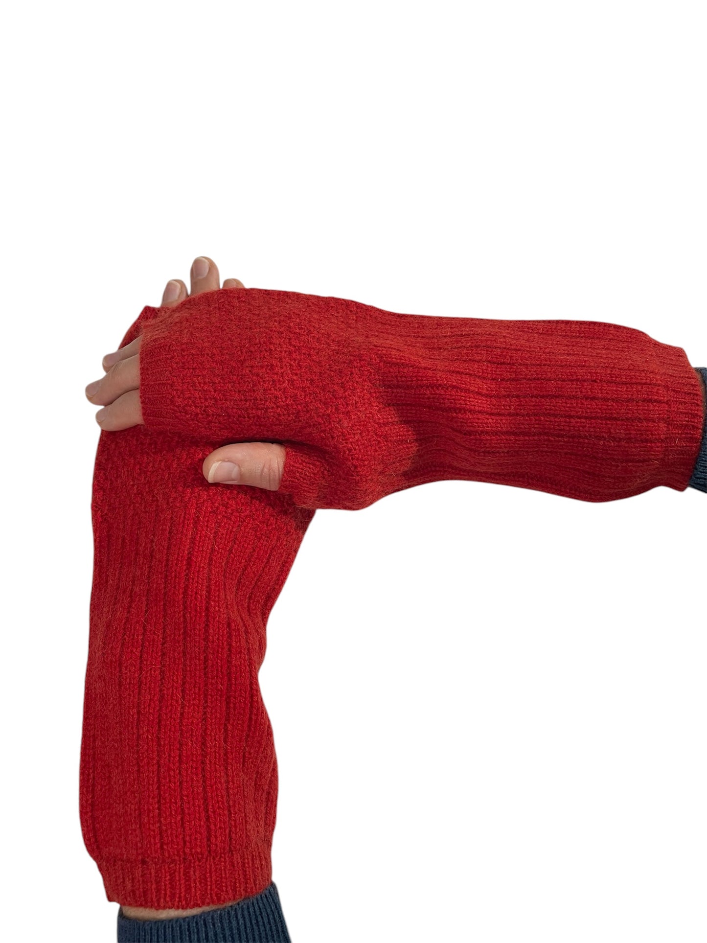 100% Cashmere Fingerless Gloves