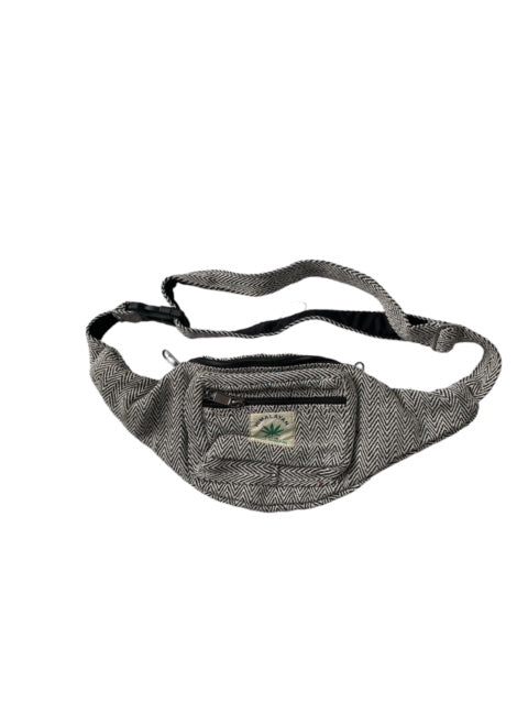 Adjustable straps 100% hemp Crossbody bag