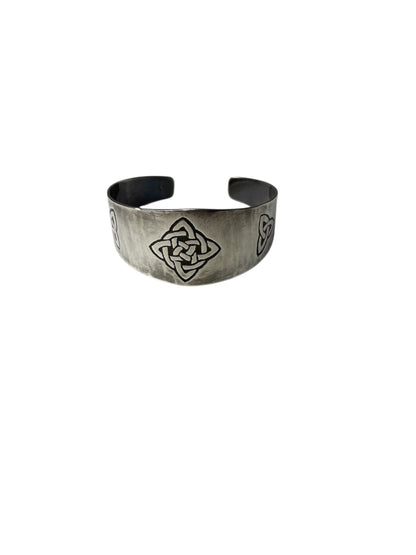 Celtic silver bracelet