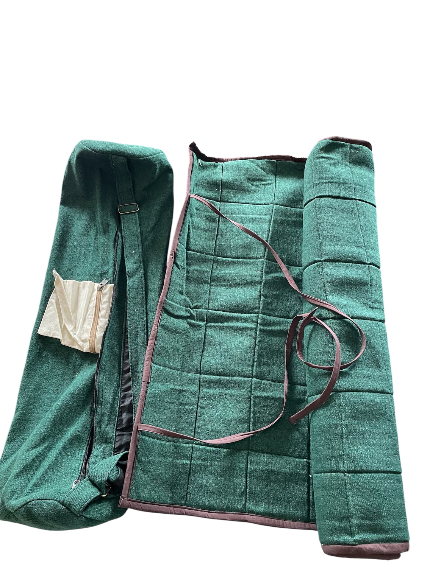 Eco-Friendly Hemp Yoga & Exercise Mat – Natural Hemp Cotton Blend, 5 Color Options