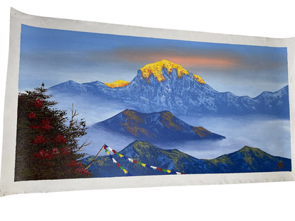 Dhaulagiri White Mountain of the Himalayas