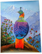 Danphe, Nepal’s National Bird, Himalayan Mountain Artwork
