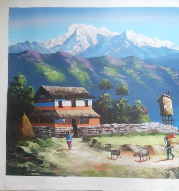 Handmade Mount Annapurna